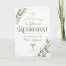 Recherche de travailleur retraité vœux cartes Travailleur de la santé