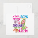 Zoek naar groene dinosaurus briefkaarten Prehistorisch