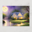 Recherche de pleine lune cartes postales Étoiles
