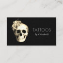 Recherche de style gothique cartes visite Salon de tatouage