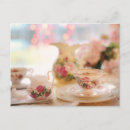 Recherche de thé anglais cartes postales Rose