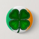 Recherche de trèfle de 4 feuilles badges Irlandais