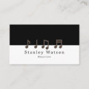 Recherche de notes cartes visite Musicien