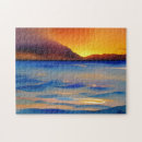Recherche de ocean puzzles Coucher de soleil