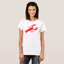 Recherche de homards rouges tshirts Pour elle