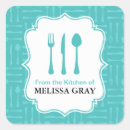 Recherche de fourchettes autocollants Cuillère