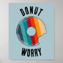 Zoek naar zorg posters Donut