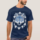 Recherche de loup tshirts Illustration