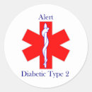 Recherche de diabete de autocollants Nurse
