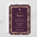 Recherche de chic baptême invitations Élégant