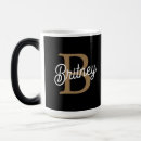 Recherche de couleurs girly tasses Monogramme