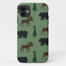 Recherche de animal de région boisée iphone coques Ours