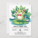 Recherche de grenouille invitations Aquarelle