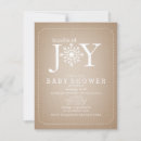 Recherche de baby shower noël invitations Flocon de neige