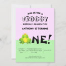 Recherche de de grenouille anniversaire invitations Amusant