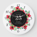 Recherche de coquelicot horloges Rouge