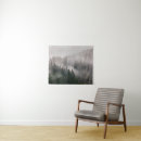 Recherche de gamme de montagne art Brouillard