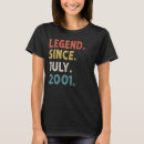 Zoek naar 21 jaar oud tshirts Juli