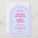 Recherche de lilas mariage invitations Minimaliste