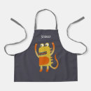 Recherche de monstre mignon tabliers Halloween