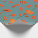Zoek naar herfst bladeren cadeaupapier Pompoen