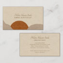 Recherche de style bohème cartes visite Customer