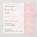 Recherche de girl bridal shower invitations Romantique