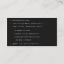 Recherche de dos cartes visite Affaires