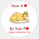 Recherche de refuge pour animaux autocollants Pour tous