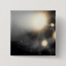 Recherche de astrophysique badges Concept