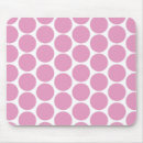 Recherche de pois rose et blanc tapis souris Moderne