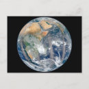 Recherche de planète bleue cartes postales Terra