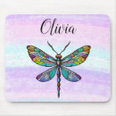Recherche de vitrail tapis souris Rose