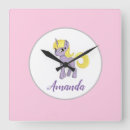 Recherche de licorne rose horloges Anniversaire
