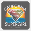 Recherche de super hero autocollants Supergirl