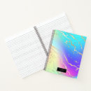 Zoek naar iridescent notitieboeken Holografisch