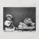 Recherche de chat noël cartes postales Amoureux des chats