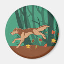 Recherche de loup de forêt magnets Loups