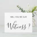 Recherche de témoin invitations Chic