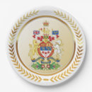 Recherche de canadien assiettes en papier Patriotique