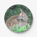 Recherche de cerf assiettes en papier Forêt