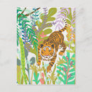 Recherche de tigres mignons cartes postales Animaux
