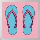 Recherche de flip flops posters Sea