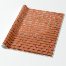Recherche de briques rouges papier cadeau Mur en brique