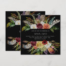 Recherche de orange noire invitations Floral