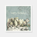 Recherche de alice au pays des merveilles serviettes Fête d'anniversaire