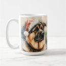 Recherche de noël berger allemand tasses Dog