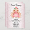 Recherche de pink princess invitations Fille d'anniversaire