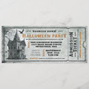 Zoek naar vintage halloween uitnodigingen Ticket