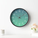 Recherche de vert turquoise horloges Minimaliste